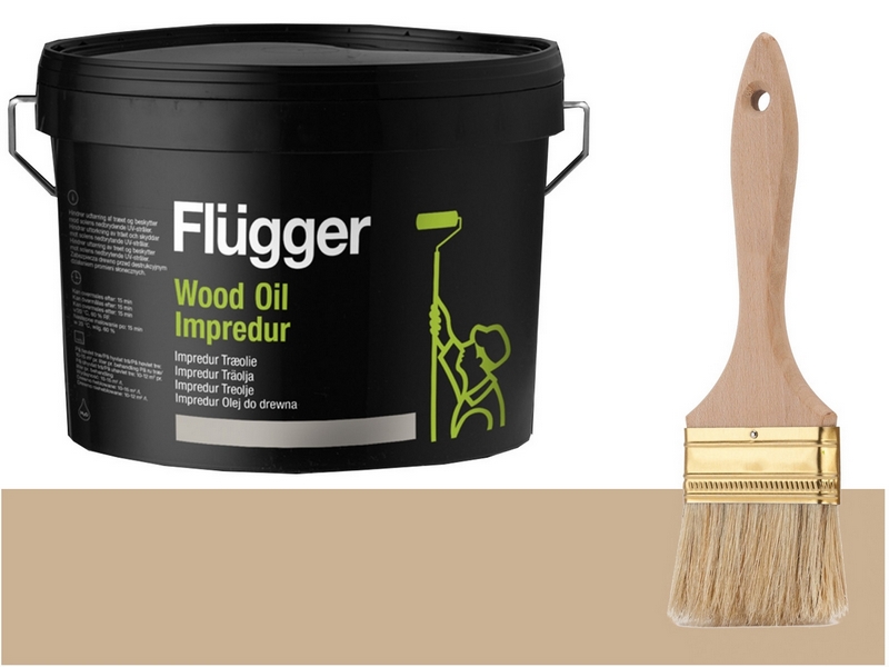 Farba, lak - Flugger Wood Oil Impredur Terrace Oil 0,7L Patina