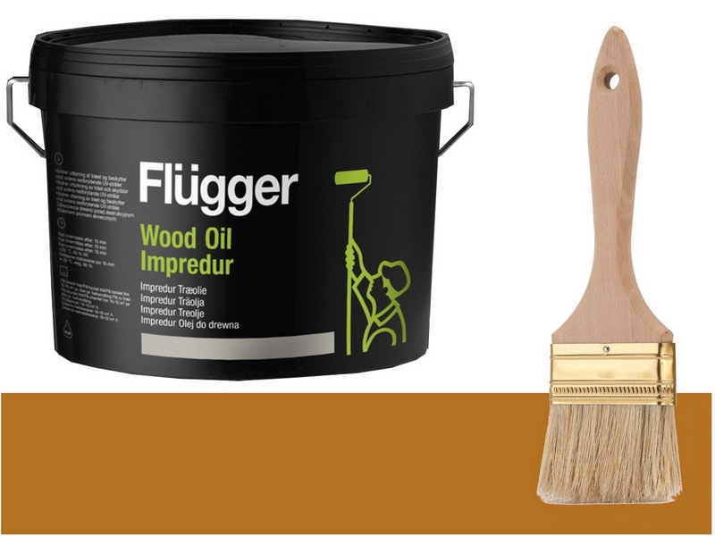 Farba, lak - Flugger Wood Oil Impredur Terrace Oil 0,7L Teak II