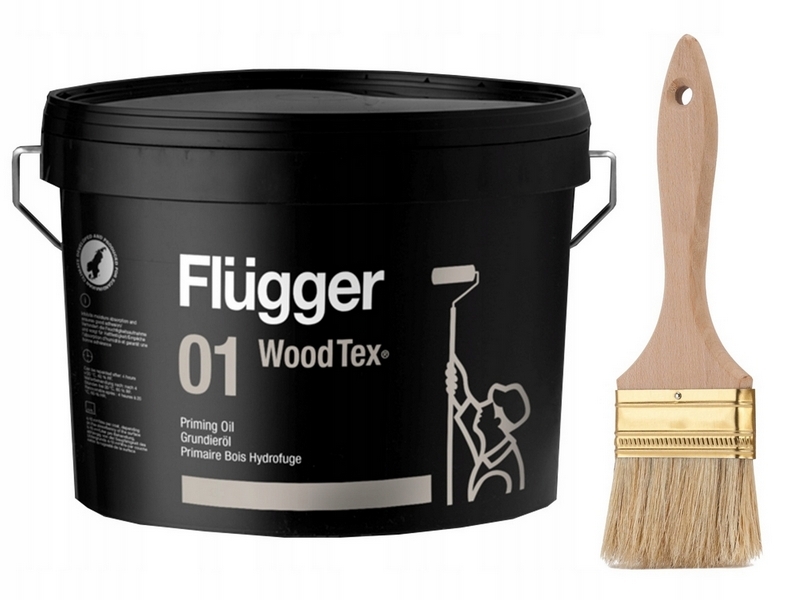 Farba, lak - Základný náter na drevo Flugger Wood Tex 3 L