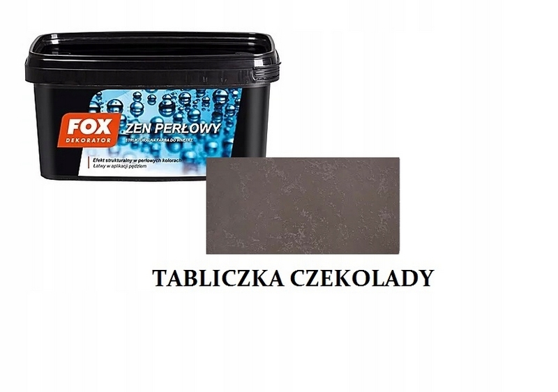Farba na - Perlová farba Fox Zen - ČOKOLÁDOVÁ TYČ