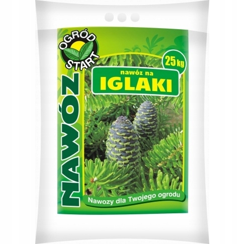 GRANULOVANÉ HNOJIVO PRE JEHLY TUI TUJI CISÓW 25 KG