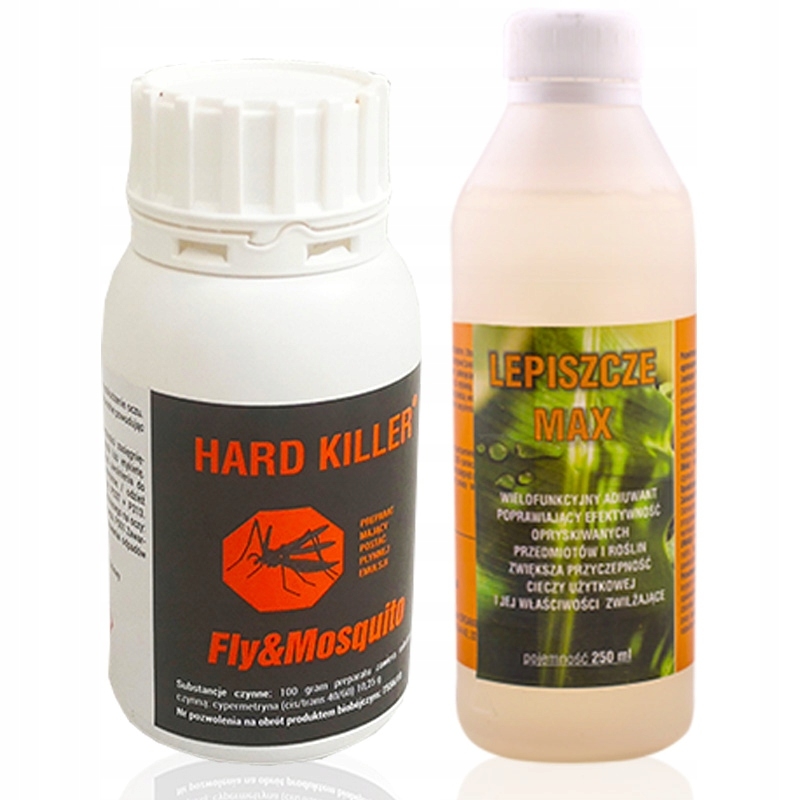 TVRDÝ ZABÍJAČ Pre muchy komáre kliešte 250ml + ZADARMO