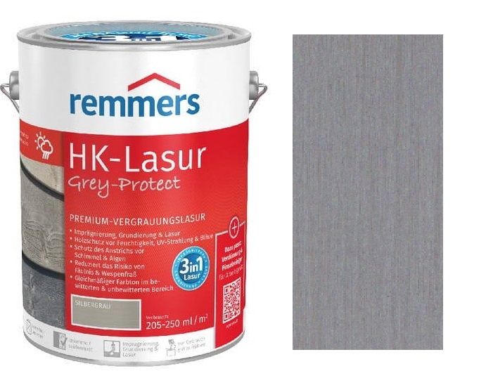 Farba, lak - HK-LASUR GREY-PROTECT REMMERS Platinum 20l