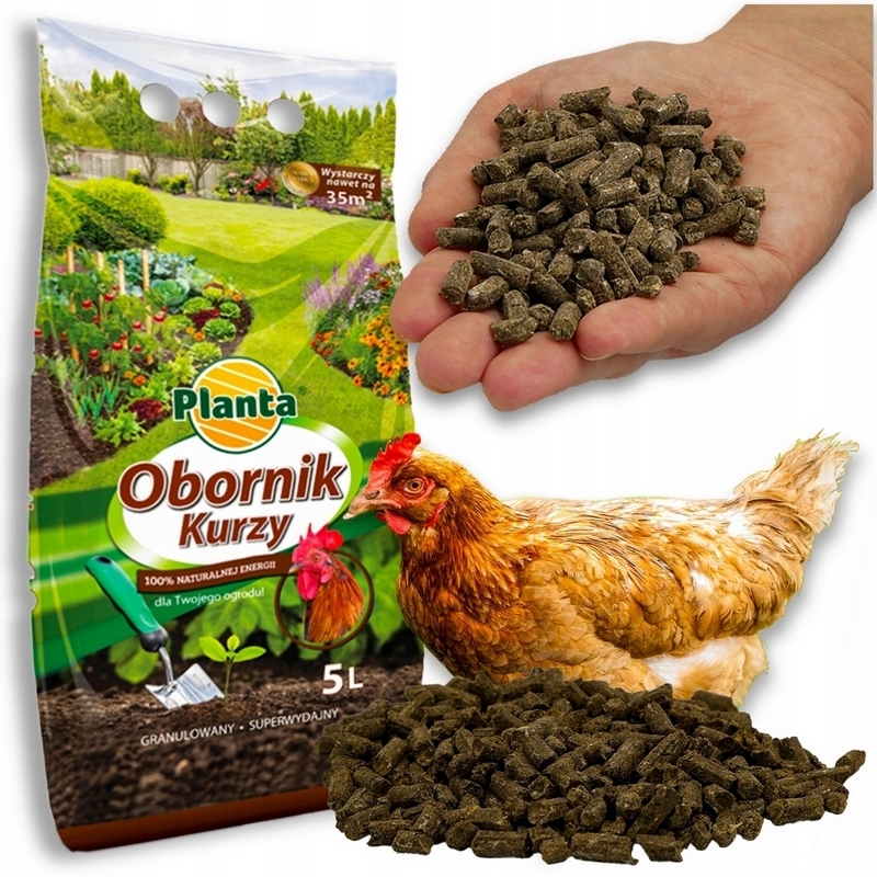 Organické, prírodné hnojivo Planta hnoj 5 kg 5 l