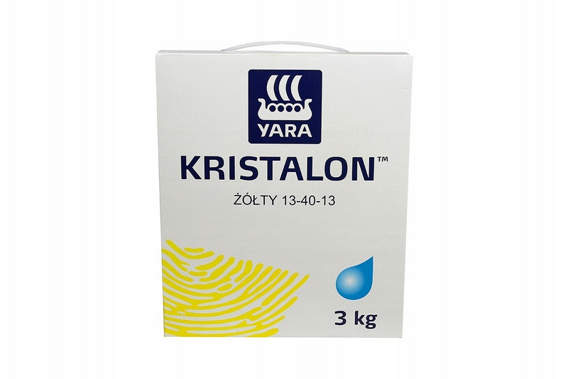 KRISTALON ŽLTÉ 13-40-13 3kg YARA HNOJIVO NPK