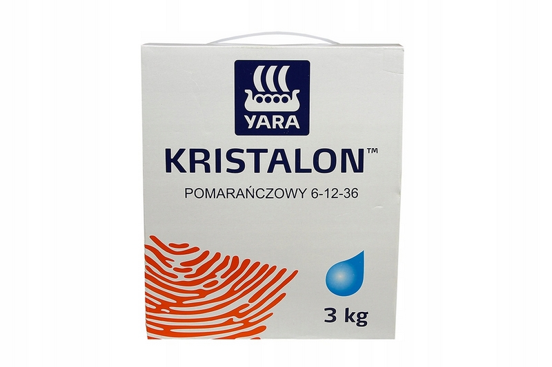 Hnojivo - KRISTALON oranžová 6-12-36 YARA hnojivo 3 kg
