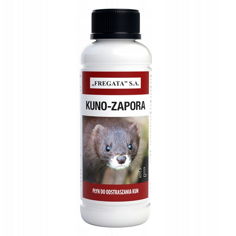 KUNO ZAPORA veľmi efektívne odpudzuje KUNA 1L