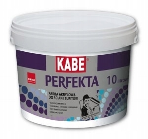 Farba na - Kabe Perfekta Biela akrylová farba na steny 10L
