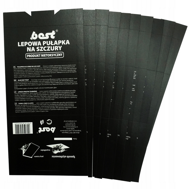 LEP LEPY RATPAWK LEPIACE PÁSKY 10 KS