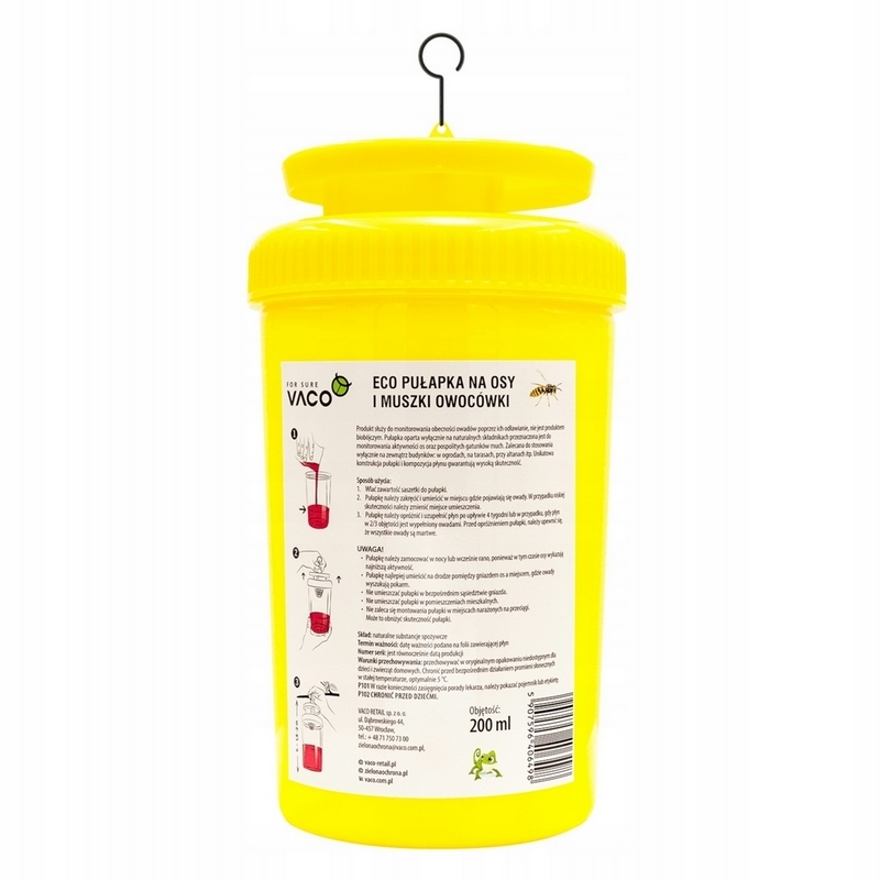 VACO ECO Pasca na osy, muchy a sršne + tekutina - 200 ml