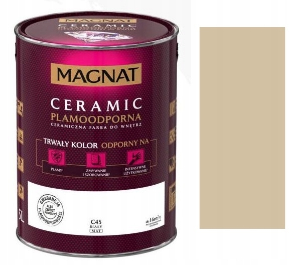 Farba na - MAGNAT Ceramic 5l CALM AGATE C8