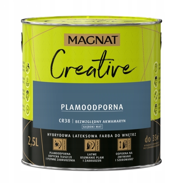 Farba na - MAGNAT Creative Absolutely Aquamarine CR38 2,5L