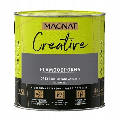 Farba na - Magnat CREATIVE 2,5l DEFINITÍVNY ANTRACIT CR52