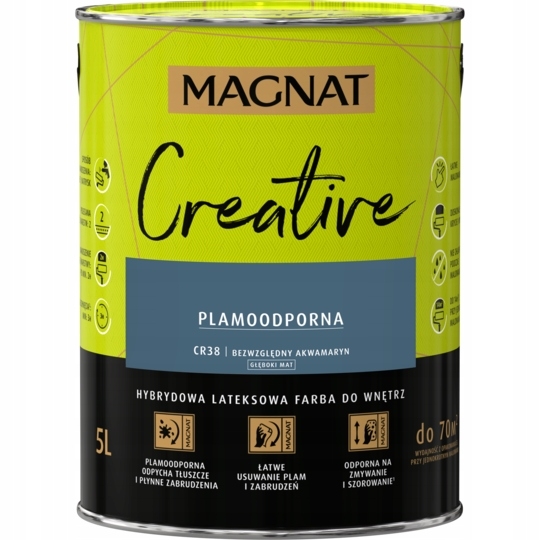 Farba na - Magnat Creative 5L CR38 Absolute Aquamarine Plam