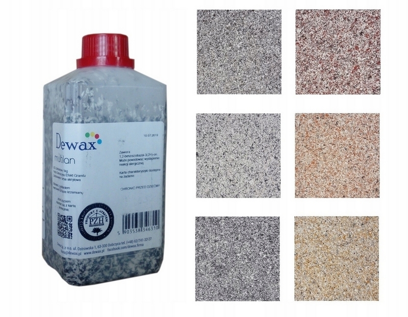 Farba na - Multilan PAINT ako GRANITOVÁ fasáda 1kg Sand Dark