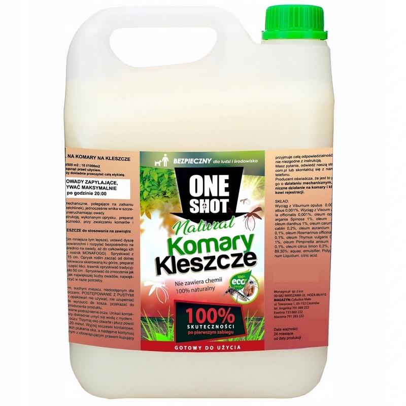 NAJSILNEJŠÍ postrek proti komárom 100% EKO