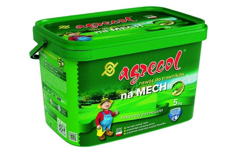 Hnojivo - Mechové hnojivo na trávniky 5kg / Agrecol /
