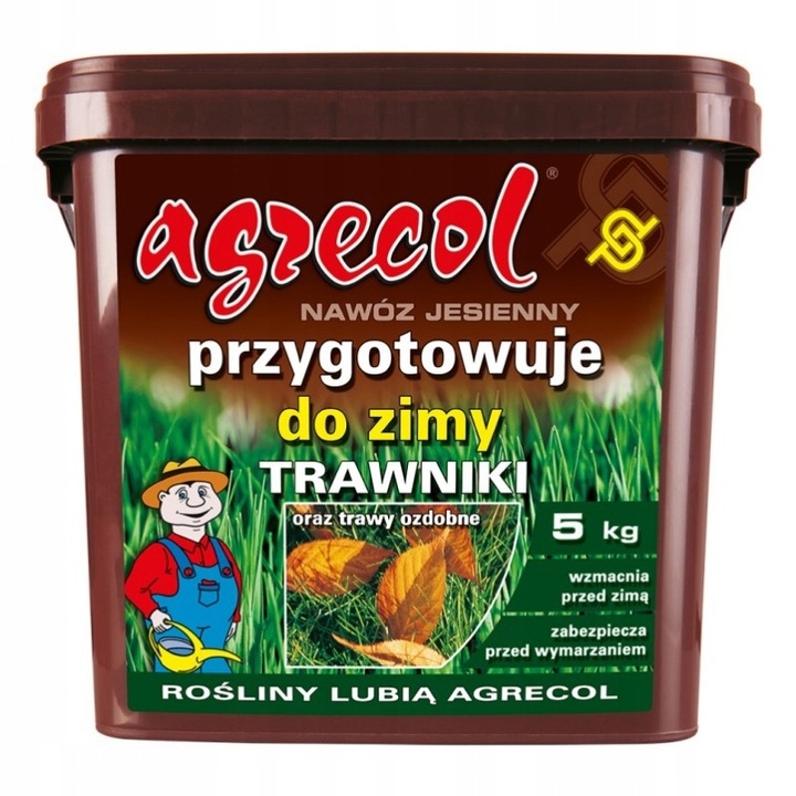 Hnojivo - Agrecol hnojivo gran. jeseň pre trávniky 5 kg