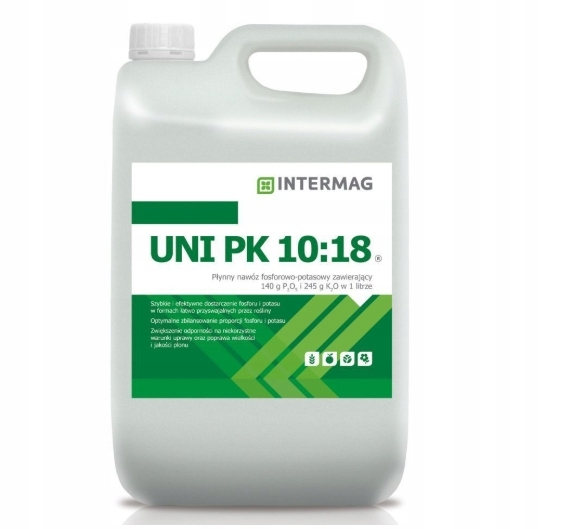 Hnojivo Intermag UNI PK 10:18 MAX fosfor draselný 5L PK