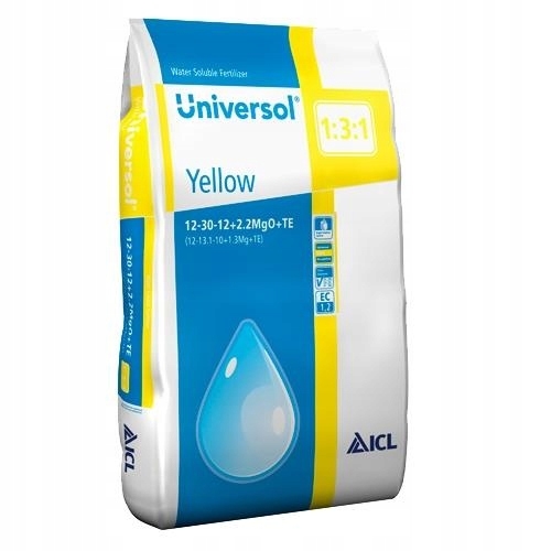 Universol Yellow hnojivo 12 + 30 + 12 + 2,2MgO + TE 25kg ICL
