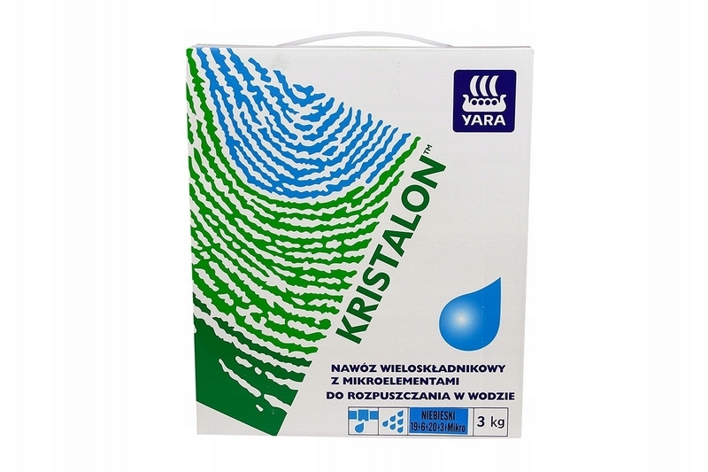 ORIGINÁLNE HNOJIVO KRISTALON modré NPK YARA 3kg