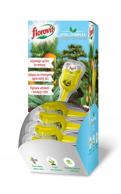 Hnojivo - Kondicionér pre exotický Vital Complex Florovit Box