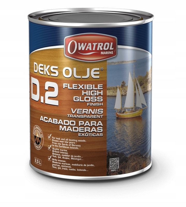 Farba, lak - Olej na konečnú úpravu Owatrol D2 na drevo 2,5 l