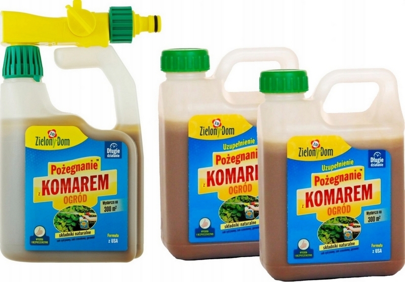 ROZLÚČKA K KOMARI 950ml + 2x doplnenie komárov