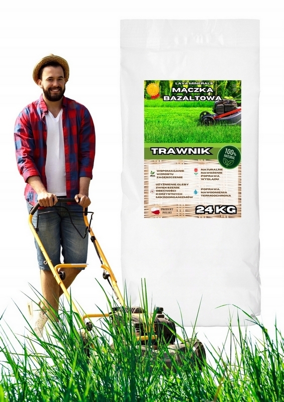 Lávové minerály hnojivo z čadičovej múky prášok 24 kg