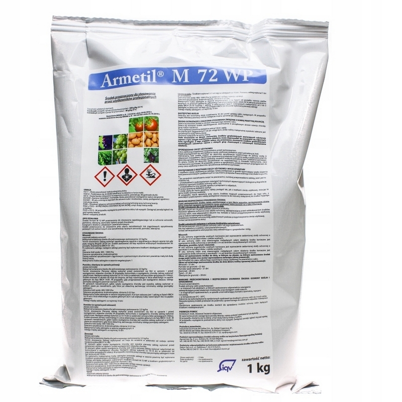Armetil M72 WP 1 kg fungicídny prípravok