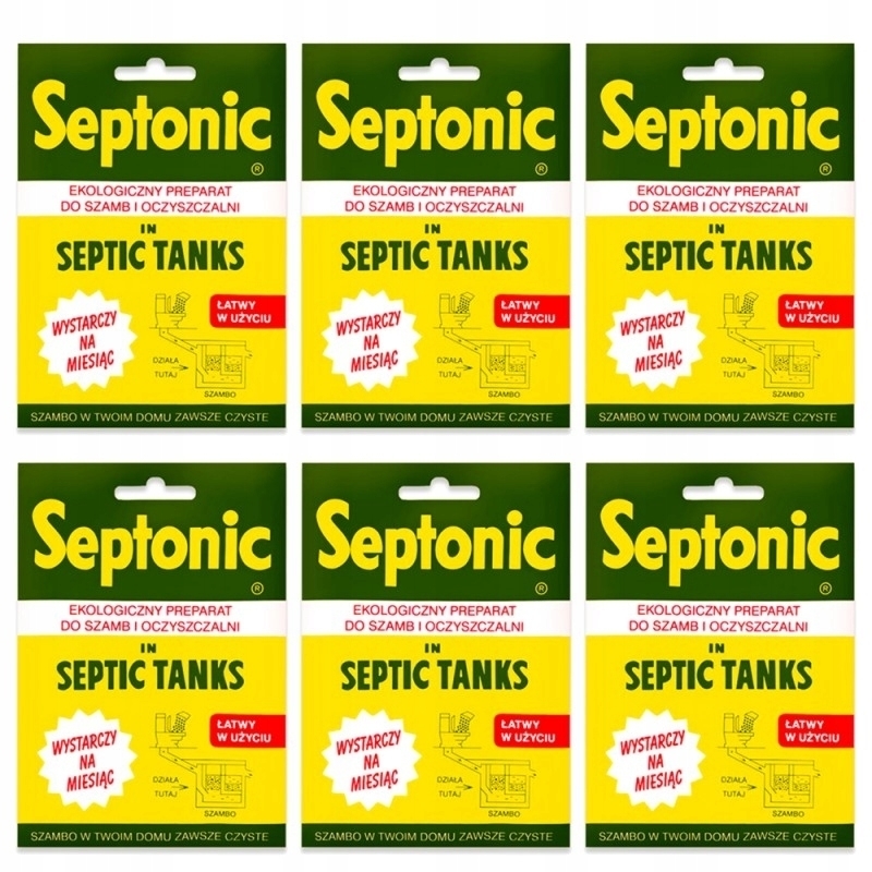 Príprava na septónové septiky Enzymy Smell + Fats