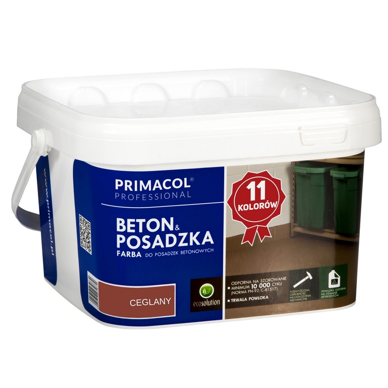 Farba na - Betónová tehlová podlaha Primacol Paint 2,5L