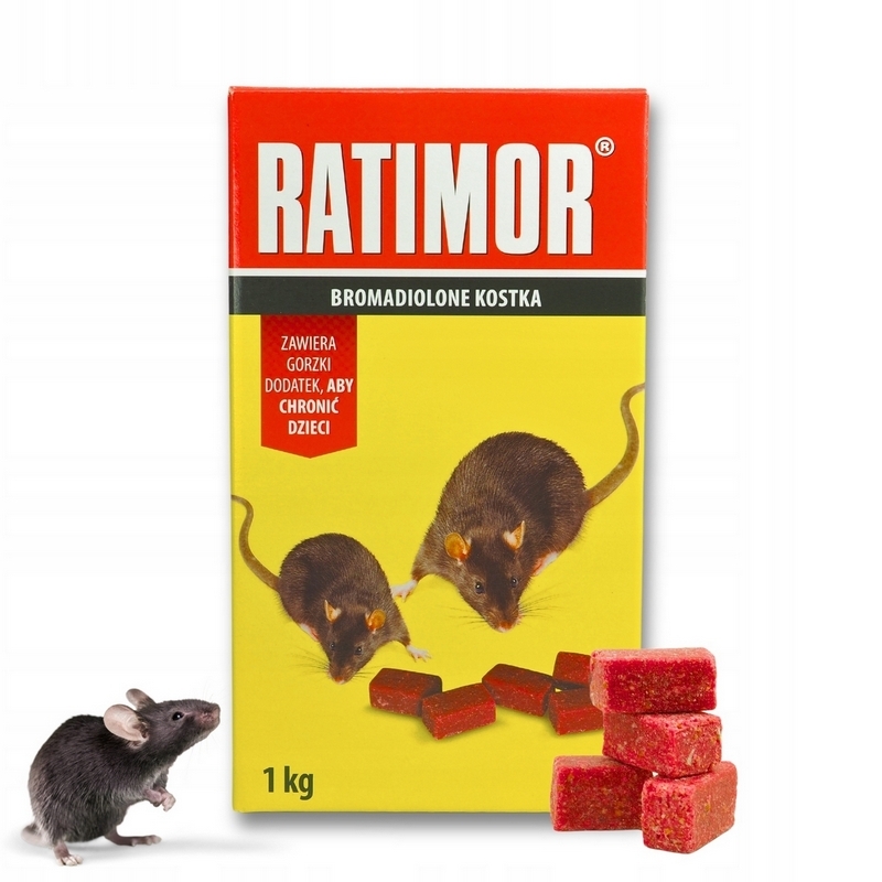 Jed, Ratimor jed proti krtkom, kunám, myšiam a potkanom