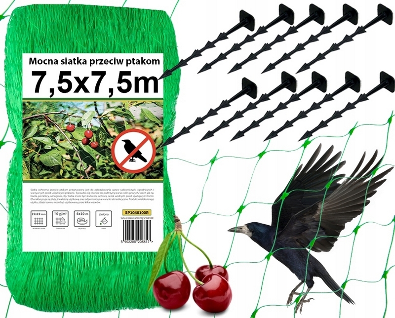 Rolmarket sieť proti vtákom