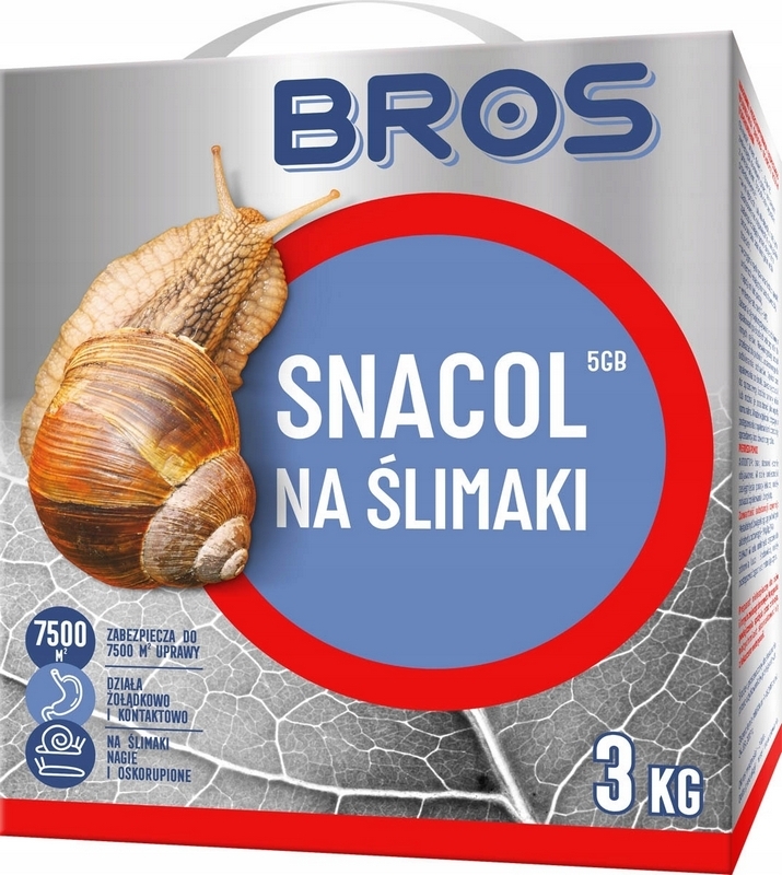 Bros SNACOL 5GB SNAIL JED 3kg SILNÝ