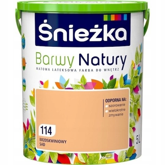 Farba na - SNIEŻKA PEACH SAD 105 PRÍRODNÝCH FARIEB 5L