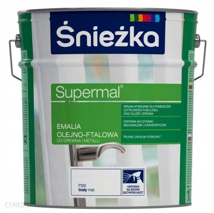 Farba - SNIEŻKA BIELY OLEJ-FTALUM SMALT 5L MAT