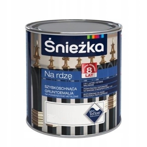 Farba na - SNOWKA NA RORE farba 2,5l ČIERNE KLADIVO