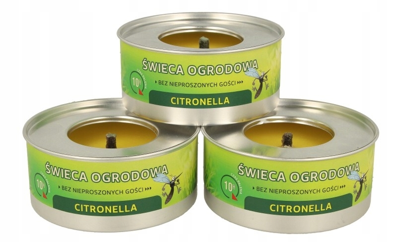 Sviečka proti komárom, moliam, muchám, pavúkom Armina Sviečky 0,18 kg 200 ml