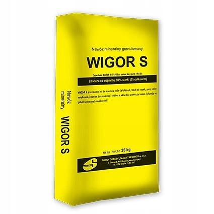 Granulovaná síra Wigor S 25 kg