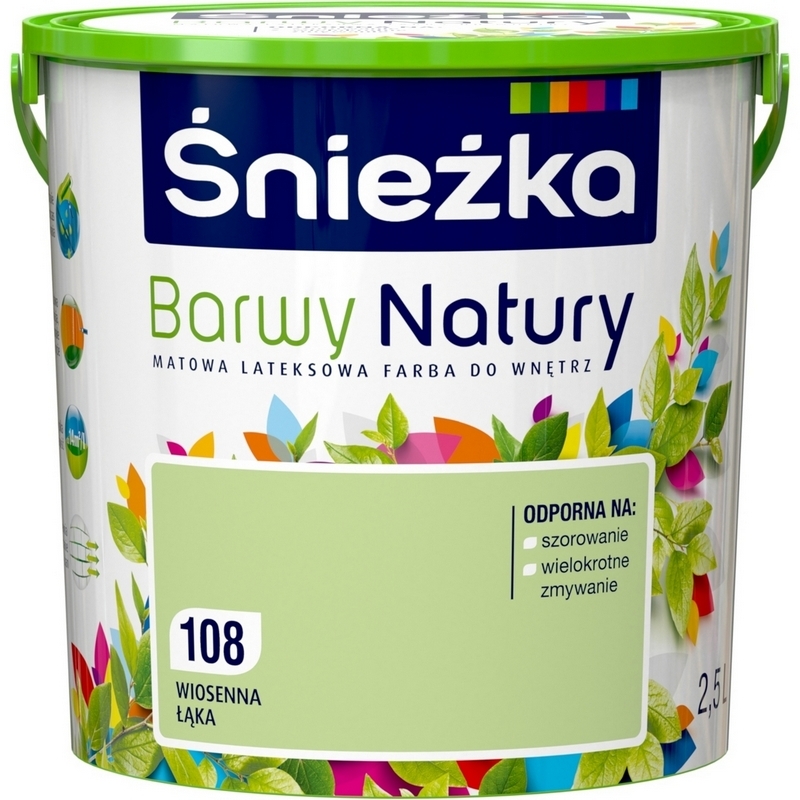 Farba na - Śnieżka Barwy Natury Wiosenna Łąka 108 2,5L