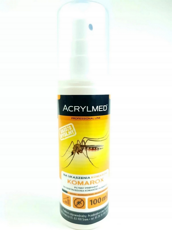 Tekutina proti kliešťom a komárom Acrylmed 0,1 ml