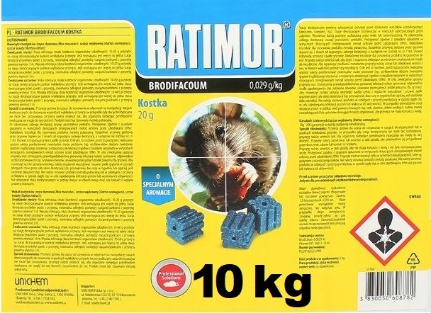 Jed na myši a potkany 10 kg NAJLEPŠÍ 10 KG LUX