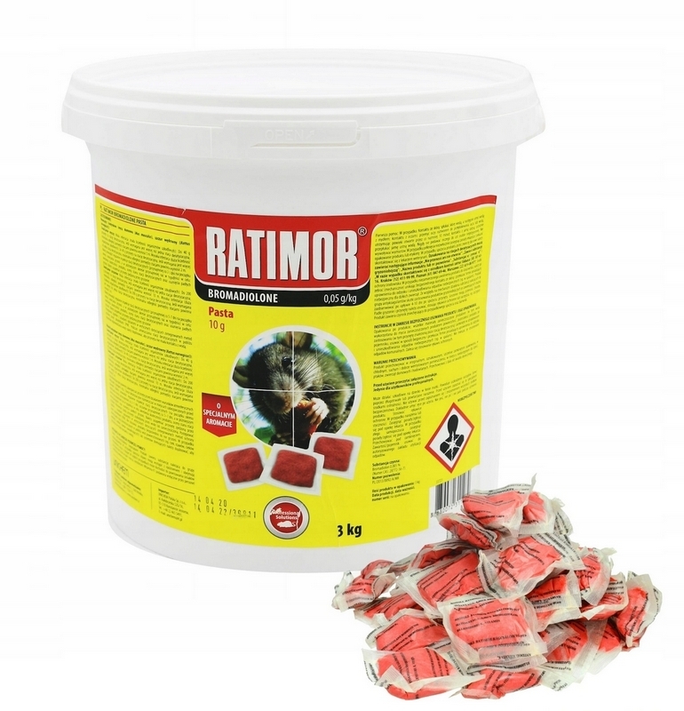 Potkan MYŠKA JEDNOTKA 3KG RATI