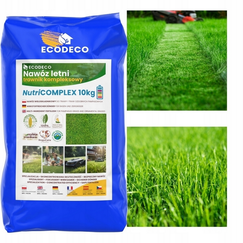 Eco Deco viaczložkové hnojivo, granule, 10 kg