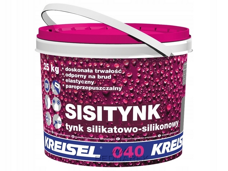Silikátovo-silikónová omietka Kreisel SISI-TYNK 040