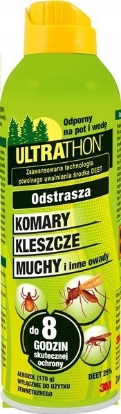 ULTRATHON 25% DEET Sprej na komáre a kliešte 170 g