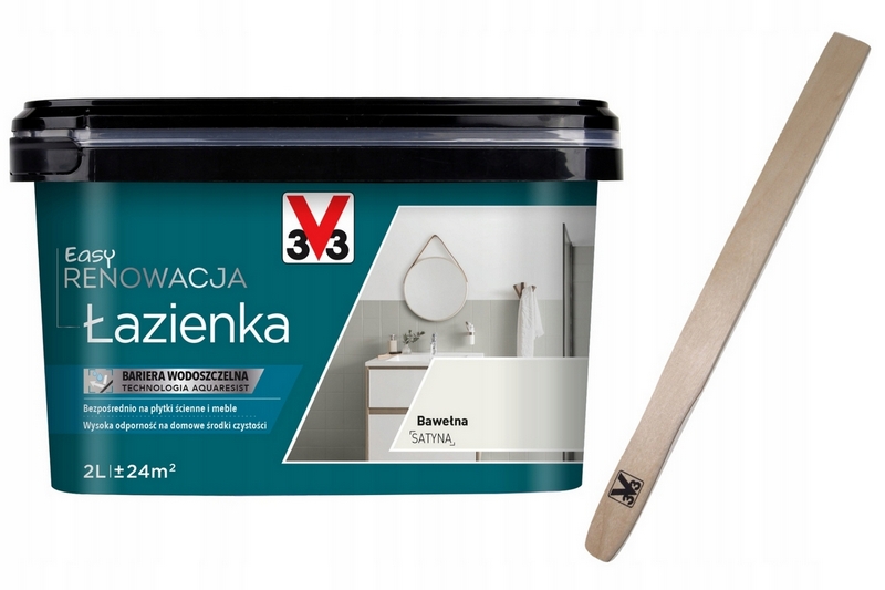 Farba na - V33 Ľahká renovácia Kúpeľňová bavlna 2L