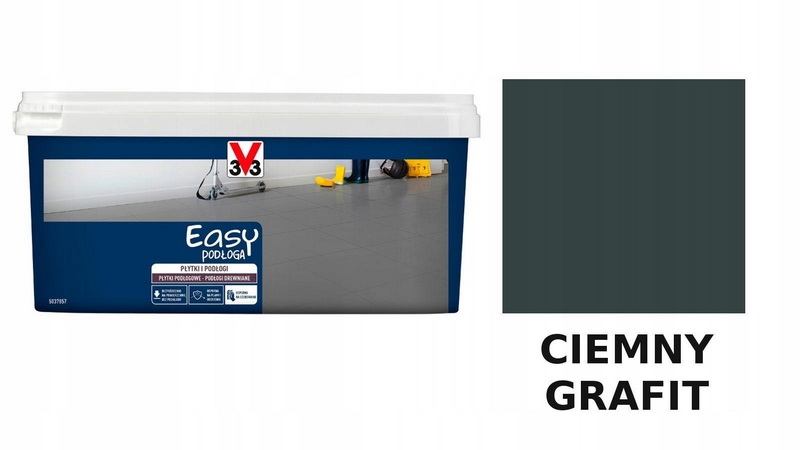 Farba na - V33 REKONŠTRUKCIA Mramorových GRESOV tmavý grafit 2L