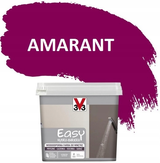 Farba na - V33 VODEODOLNÁ FARBA EASY HYDRO-BARIÉRA amarant